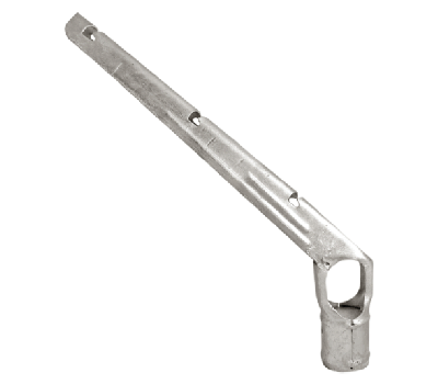 4" x 1-5/8" Steel 3 Strand Barbed Wire Arm for Chain Link Fences - BUY PER PIECE (EACH)