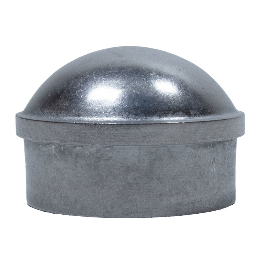 2-1/2" Aluminum Terminal Cap For Chain Link Fences