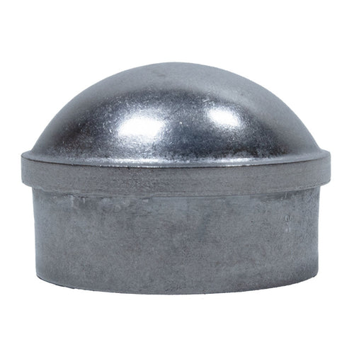 2-1/2" Aluminum Terminal Cap For Chain Link Fences - BUY PER PIECE (EACH)