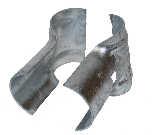 3" x 1-5/8" Steel End Rail Clamp For Chain Link Fences - BUY PER PIECE (EACH)