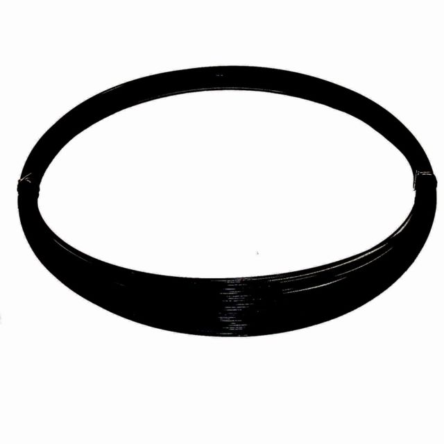 Black Crimped Tension Wire - 500' Per Roll / 6 Gauge For Chain Link Fences