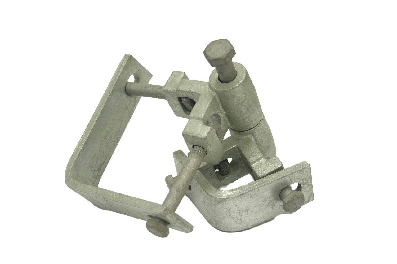 6" x 2" 180 Degree Hinge - Square Post For Chain Link Fences