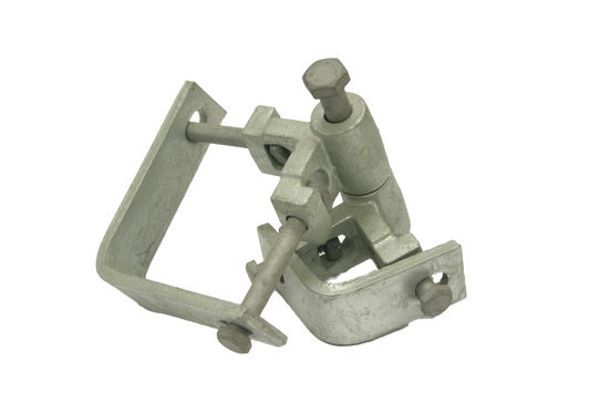 6" x 2" 180 Degree Hinge - Square Post For Chain Link Fences