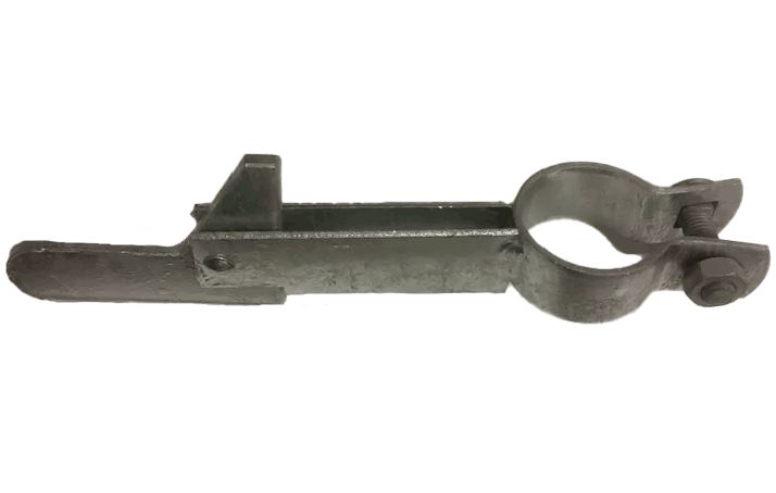 Pressed Steel Gate Holdback For Chain Link Fences