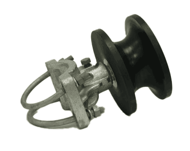 6-5/8" x 2-1/2" Nylon Cantilever Roller For Chain Link Gates