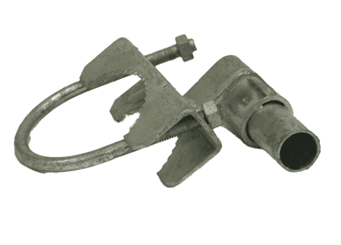 2-1/2" or 3" x 1-5/8" Safe-T Line Track Bracket For Chain Link Fences