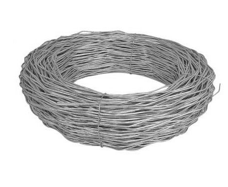 Galvanized Crimped Tension Wire - 1000' Per Roll / 7 Gauge For Chain Link Fences