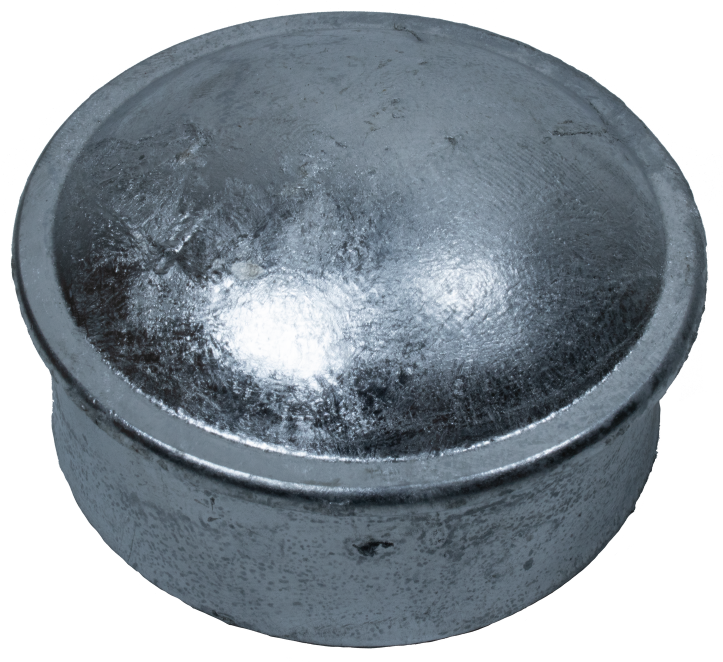 2-1/2" Steel Terminal Cap For Chain Link Fences