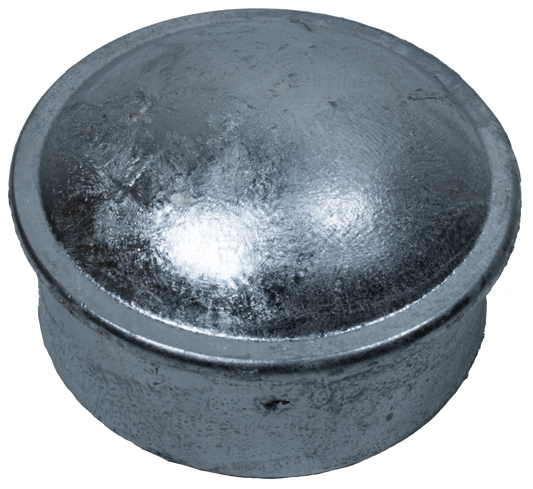 2-1/2" Steel Terminal Cap For Chain Link Fences