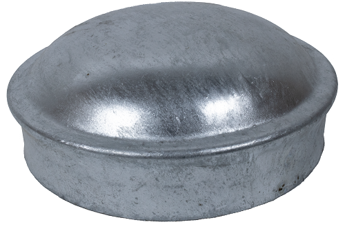 6-5/8" Steel Terminal Cap For Chain Link Fences