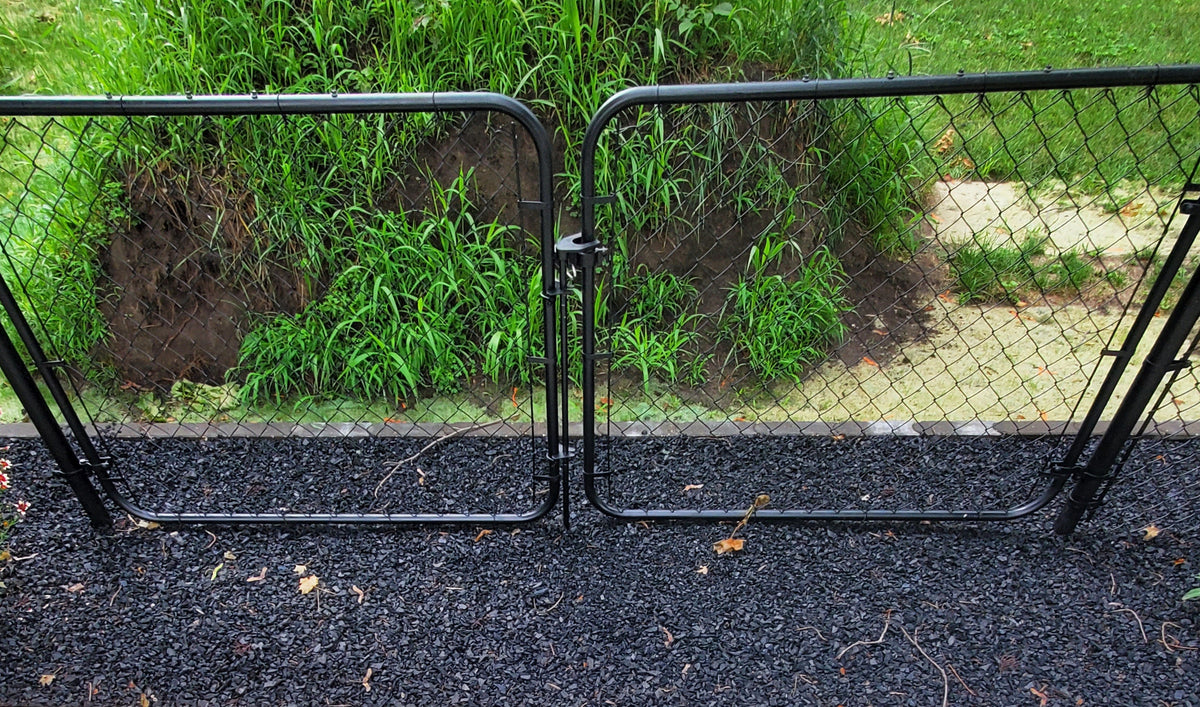 Shop Chain Link - Black Vinyl & Galvanized Fittings