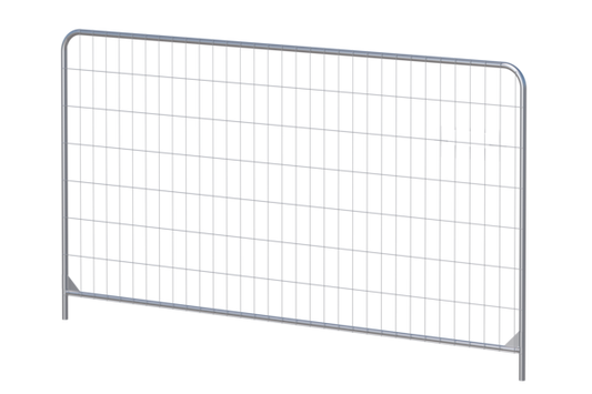 Temporary fence panel with metal wire mesh, ideal for construction temporary fencing, event security, and crowd control. Buy temp fence.