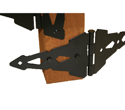 8" Strap Hinge Pair