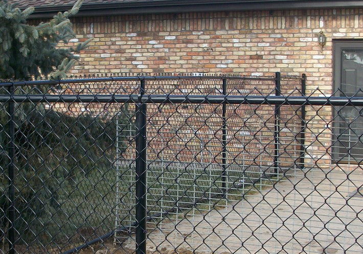 Shop Chain Link - Black Vinyl & Galvanized Fittings