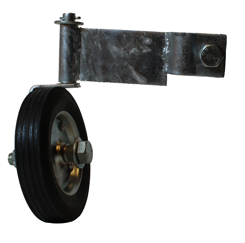 Swivel Gate Roller 1-3/8" with 6"  Wheel For Chain Link Gates