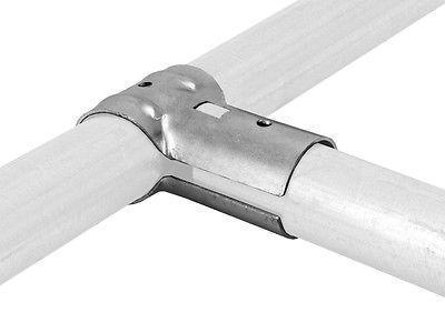 3" x 1-5/8" Steel End Rail Clamp For Chain Link Fences