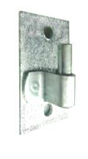 Flat Plate Pin Male Hinge For Chain Link Fences