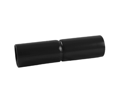 1-3/8" x 6" Black Top Rail Sleeve For Chain Link Fences