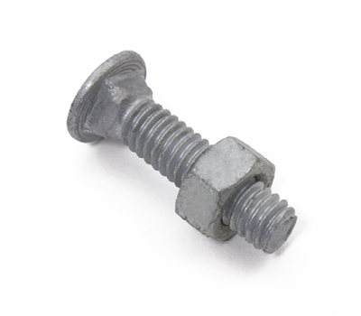 Carriage Bolt 3/8" x 1-1/4" For Chain Link Fences